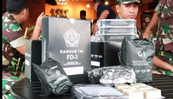 Biskuit Energi Hingga Makanan Siap Saji, Isi Ransum TNI-Polri